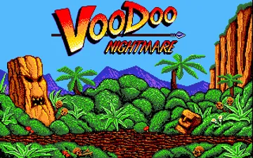 Voodoo Nightmare screen shot title